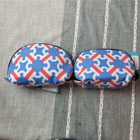 NWT- MALABAR BAY Organic Cotton Makeup Bag Bundle - Picture 4 of 10